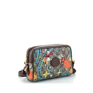 Gucci Donald Duck Disney Mickey Crossbody Purse Bag GG Coated Canvas Supreme